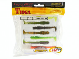 Виброхвост Lucky John Pro S Tioga съедобный 10,00 5шт 140104-MIX2