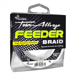 Леска плетеная Allvega Feeder Braid темно-олив. 0.18 150м