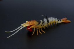 Креветка оснащенная Live Cherabin, размер 70 мм вес 7,4 гр цвет 035 2 шт